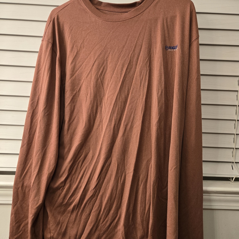Magellan Outdoors Men's Copper Long Sleeve Shirt
